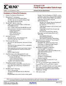 浏览型号XC2V3000的Datasheet PDF文件第1页