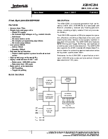 浏览型号X28HC256KM-15的Datasheet PDF文件第1页