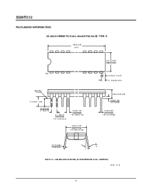 浏览型号X28HT512R-20的Datasheet PDF文件第9页