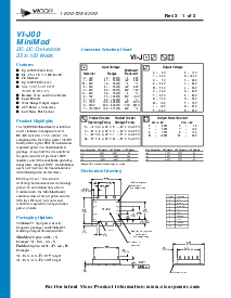 浏览型号VI-J21EY的Datasheet PDF文件第1页