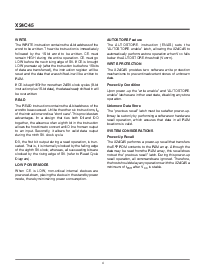 浏览型号X24C45PM的Datasheet PDF文件第4页