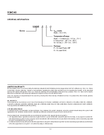 浏览型号X24C45的Datasheet PDF文件第14页