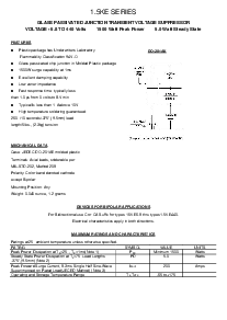 浏览型号1.5KE6.8CA的Datasheet PDF文件第1页