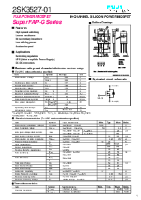 浏览型号2SK3527的Datasheet PDF文件第1页