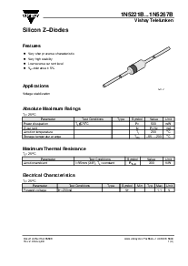 浏览型号1N5261B的Datasheet PDF文件第1页