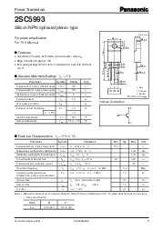 浏览型号2SC5993的Datasheet PDF文件第1页