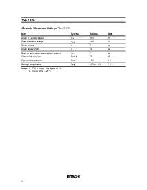 浏览型号2SK2328的Datasheet PDF文件第2页