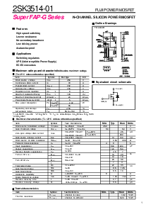 浏览型号2SK3514的Datasheet PDF文件第1页