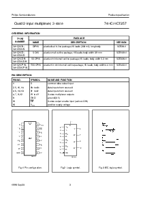 浏览型号74HC257DB的Datasheet PDF文件第3页