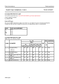 浏览型号74HC257DB的Datasheet PDF文件第6页