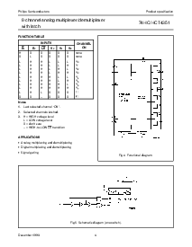 浏览型号74HC4351DB的Datasheet PDF文件第4页