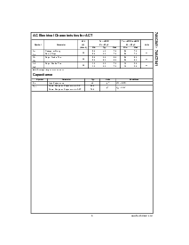 浏览型号74ACT541MTC的Datasheet PDF文件第5页