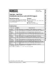 浏览型号74ACT244SJ的Datasheet PDF文件第1页