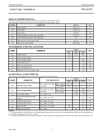 浏览型号74ALS153DB的Datasheet PDF文件第4页