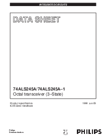 浏览型号74ALS245A-1的Datasheet PDF文件第1页
