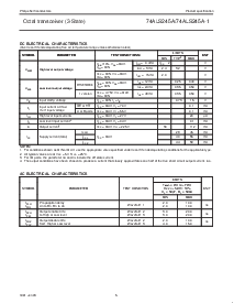 浏览型号74ALS245AD的Datasheet PDF文件第5页