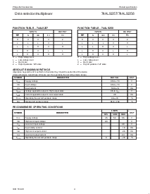 浏览型号74ALS258DB的Datasheet PDF文件第4页