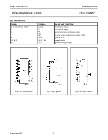 浏览型号74HC251DB的Datasheet PDF文件第3页