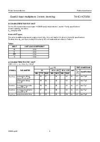 浏览型号74HC258DB的Datasheet PDF文件第6页