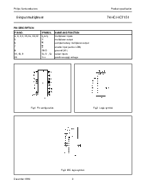 浏览型号74HCT151DB的Datasheet PDF文件第3页