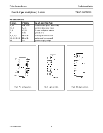 浏览型号74HC253DB的Datasheet PDF文件第3页