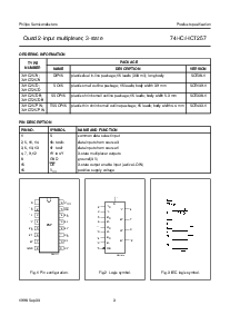 浏览型号74HC257PW的Datasheet PDF文件第3页