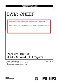浏览型号74HCT40105DB的Datasheet PDF文件第1页