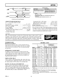 浏览型号AD7545JP的Datasheet PDF文件第3页