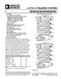 浏览型号AD7805BRS的Datasheet PDF文件第1页