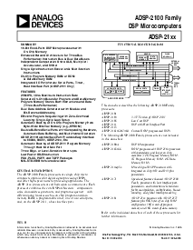 浏览型号ADSP-2115BS-80的Datasheet PDF文件第1页