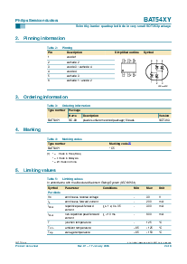 浏览型号BAT54XY的Datasheet PDF文件第2页