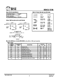 浏览型号BS62LV256TI的Datasheet PDF文件第4页