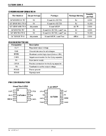 浏览型号CAT3200TDI-TE7的Datasheet PDF文件第2页