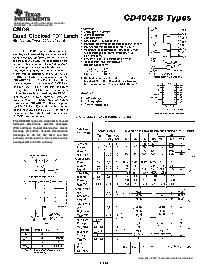 浏览型号CD4042BF3A的Datasheet PDF文件第1页