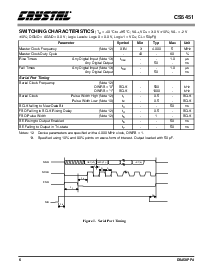 浏览型号CS5451的Datasheet PDF文件第6页