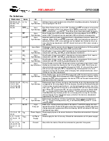 浏览型号CY7C1352B-133AC的Datasheet PDF文件第3页