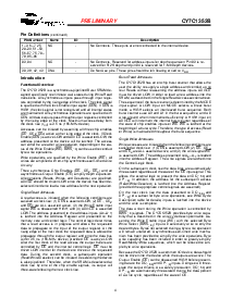 浏览型号CY7C1352B-133AC的Datasheet PDF文件第4页