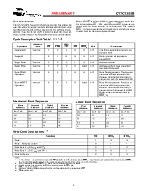 浏览型号CY7C1352B-133AC的Datasheet PDF文件第5页