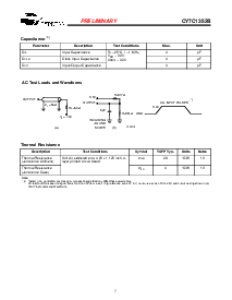 浏览型号CY7C1352B-133AC的Datasheet PDF文件第7页