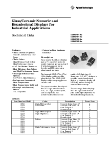 浏览型号HDSP-0791-HG000的Datasheet PDF文件第1页