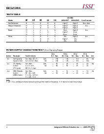 浏览型号IS61LV12816-12T的Datasheet PDF文件第4页