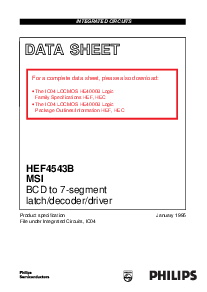浏览型号HEF4543BD的Datasheet PDF文件第1页