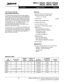 浏览型号HIN238CBZ的Datasheet PDF文件第1页