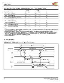浏览型号IC62C256-70UI的Datasheet PDF文件第6页