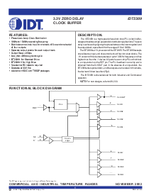 浏览型号IDT2309-1HPG的Datasheet PDF文件第1页
