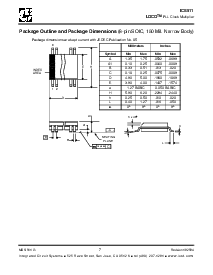 浏览型号ICS511MLFT的Datasheet PDF文件第7页