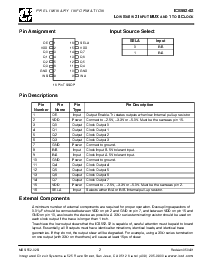 浏览型号ICS552-02的Datasheet PDF文件第2页