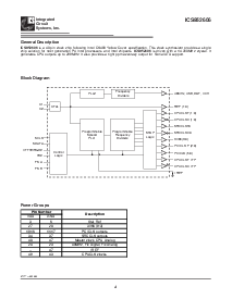 浏览型号ICS952606的Datasheet PDF文件第4页
