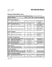 浏览型号IR21593S的Datasheet PDF文件第5页