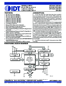 浏览型号IDT72241L10J的Datasheet PDF文件第1页